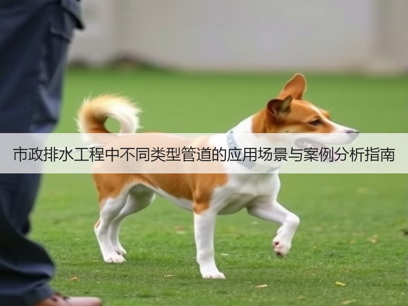 市政排水工程中不同类型管道的应用场景与案例分析指南