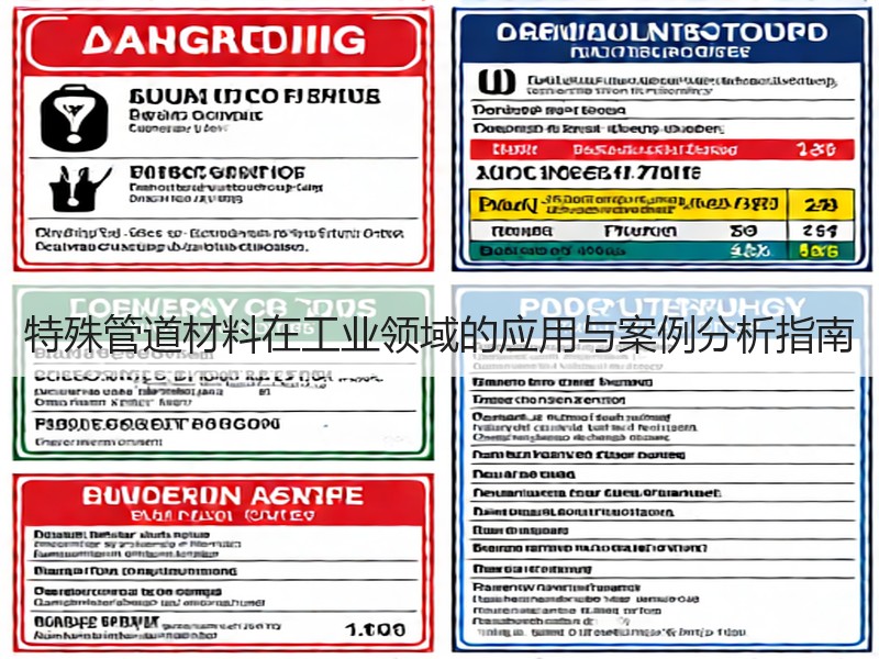 特殊管道材料在工业领域的应用与案例分析指南