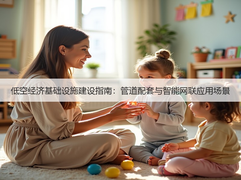 低空经济基础设施建设指南：管道配套与智能网联应用场景