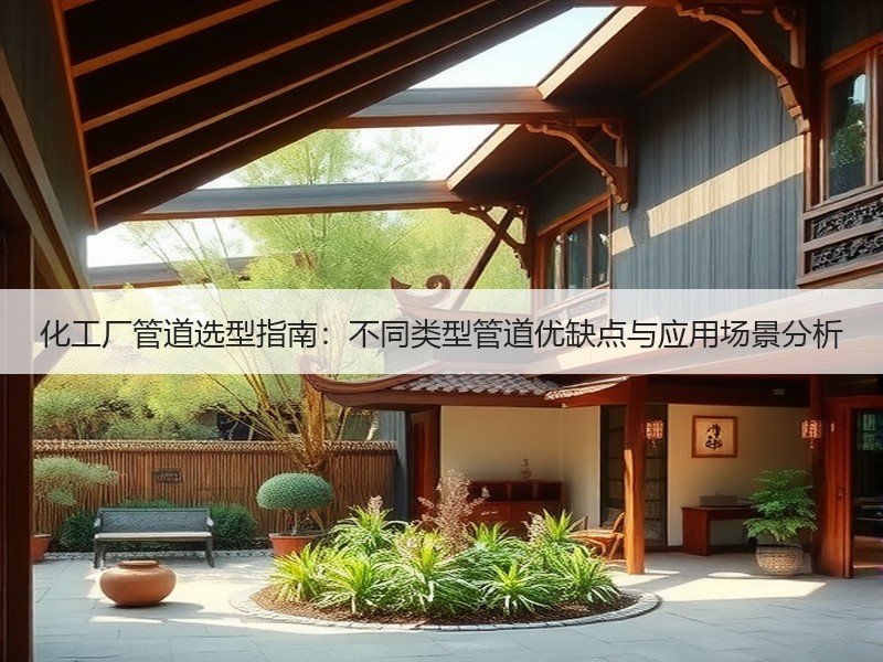 化工厂管道选型指南：不同类型管道优缺点与应用场景分析