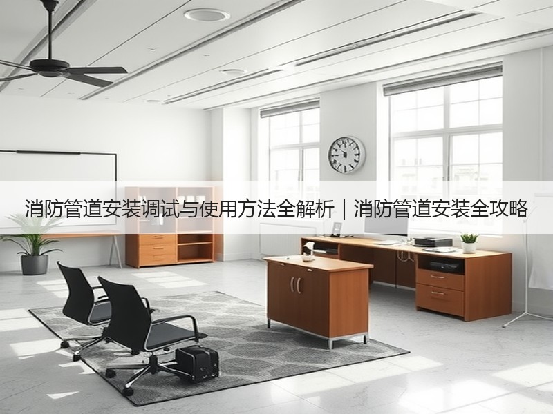 消防管道安装调试与使用方法全解析｜消防管道安装全攻略