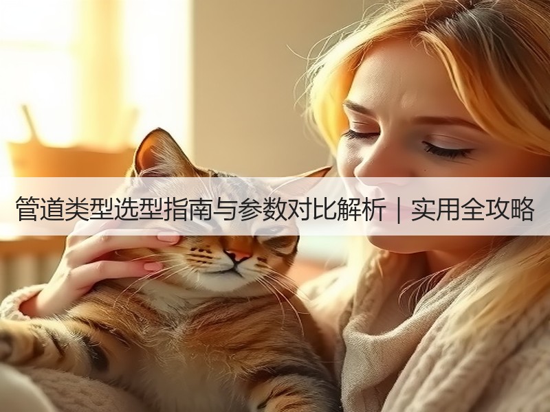 管道类型选型指南与参数对比解析｜实用全攻略